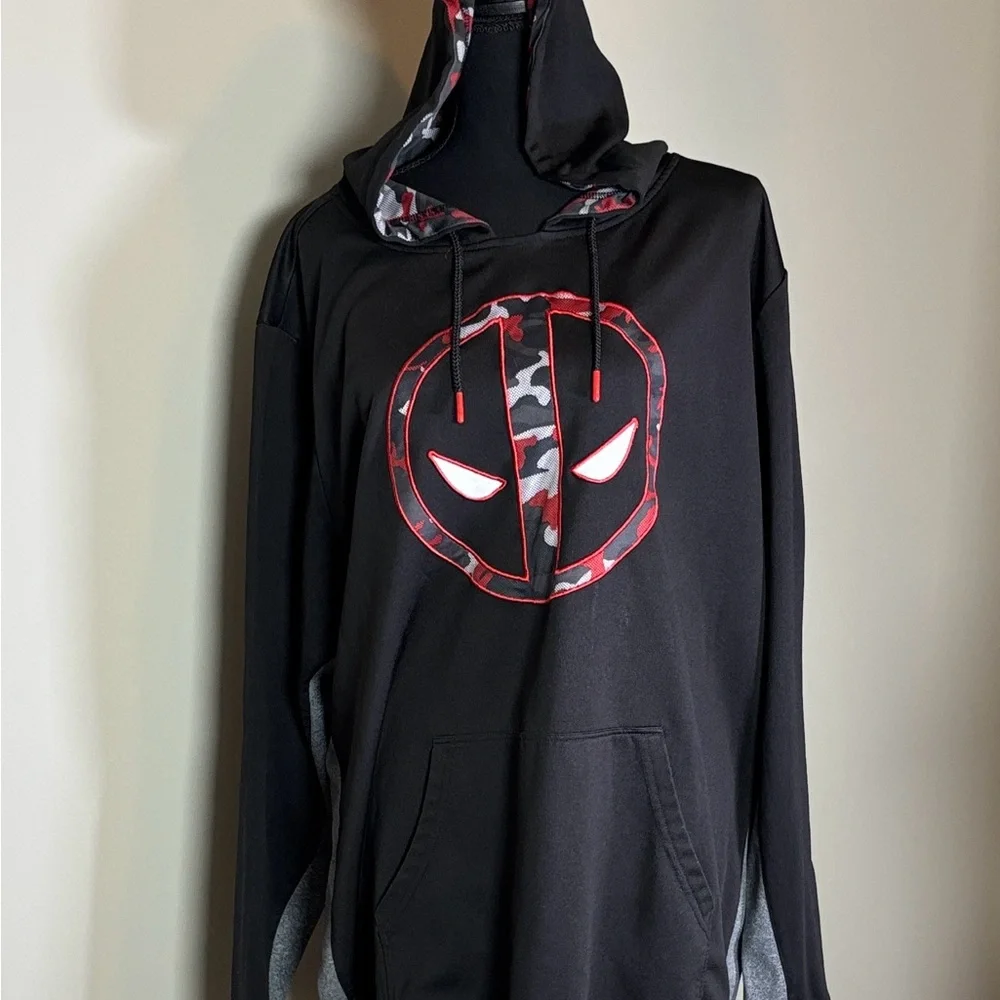 Marvel Black and‎ Red Hoodie